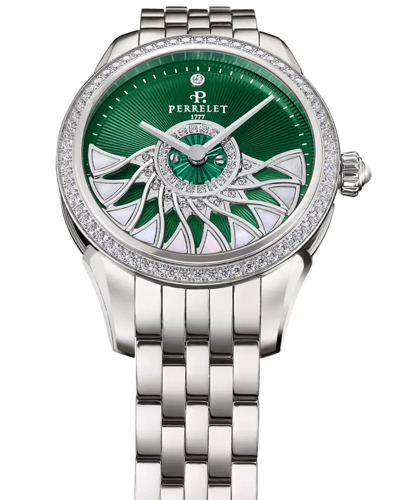 Perrelet Cleopatra Plume de Paon Diamond Watch - Image 3