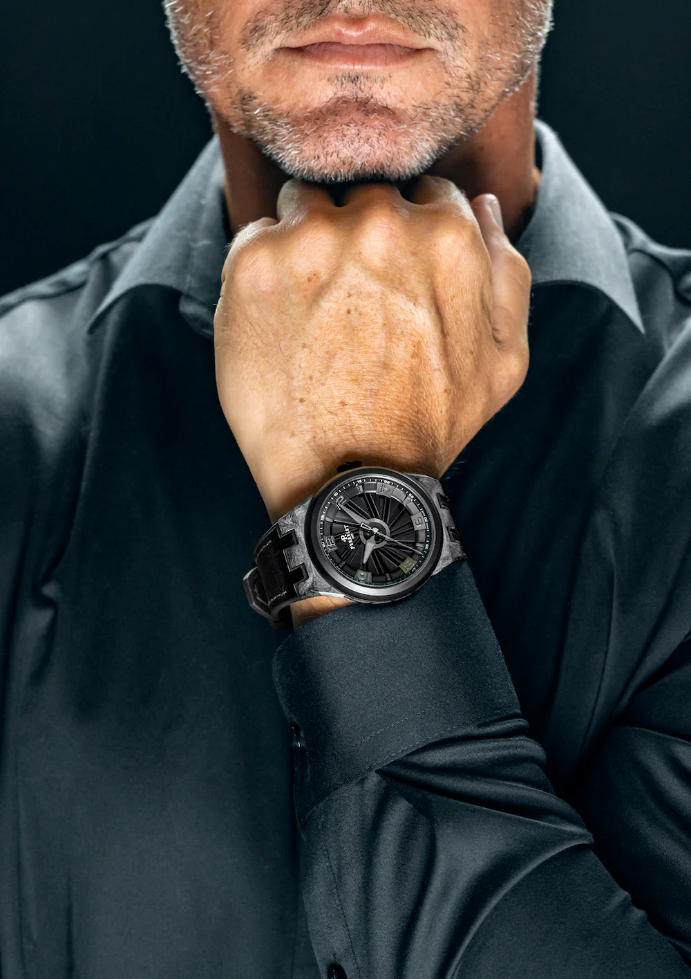 Perrelet Turbine Carbon Black Edition Watch - Image 5