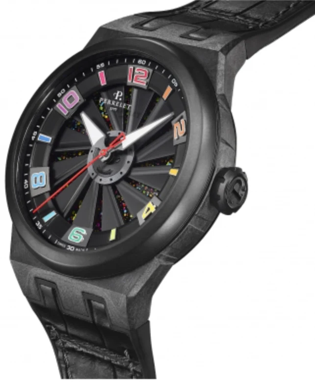 Perrelet Watch Turbine Rainbow Carbon 3 Hands Limited Edition - Image 3