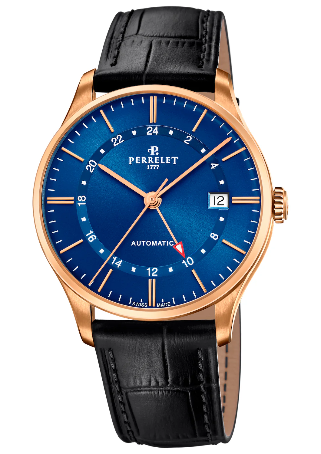 Perrelet Weekend 3 Hands GMT Watch