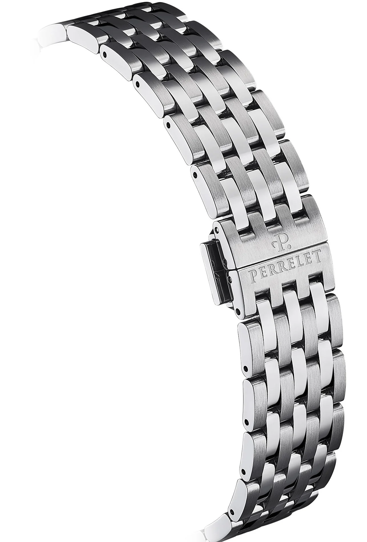 Perrelet Weekend 3 Hands Ice Blue Bracelet Watch - Image 4