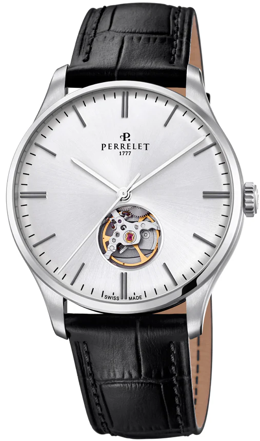 Perrelet Weekend 3 Hands Open Heart Watch