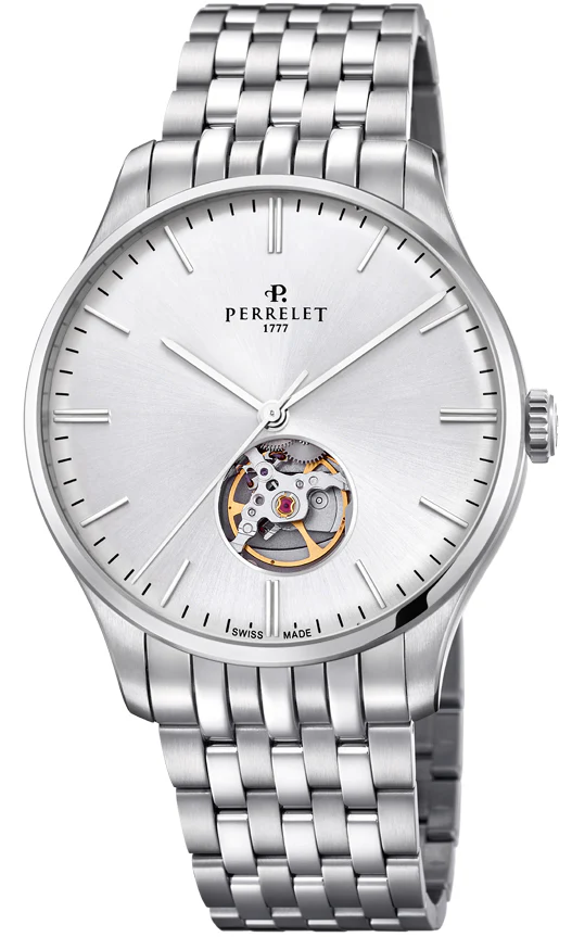 Perrelet Weekend 3 Hands Open Heart Watch