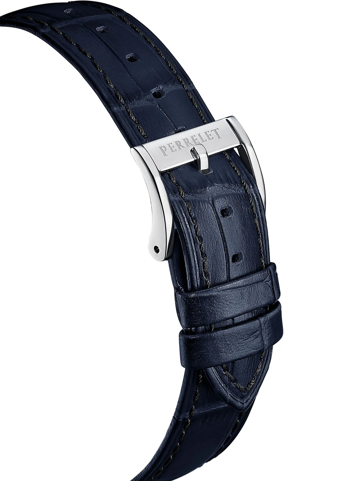 Perrelet Weekend GMT Ice Blue Watch - Image 4