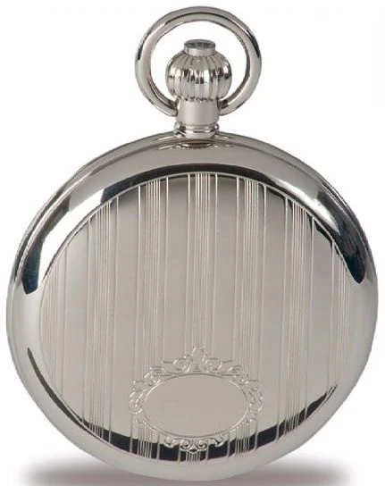 Rapport Pocket Watch Full Hunter Silver Tone - Image 2