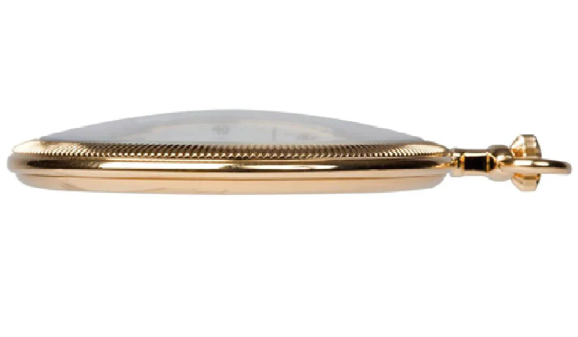 Rapport Pocket Watch Slim Open Face Gold - Image 2