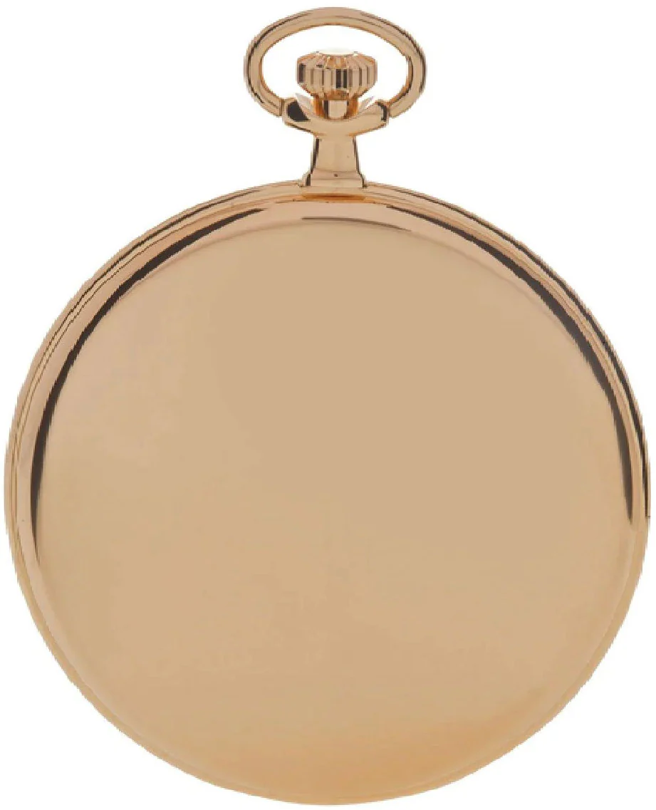 Rapport Pocket Watch Slim Open Face Gold - Image 3