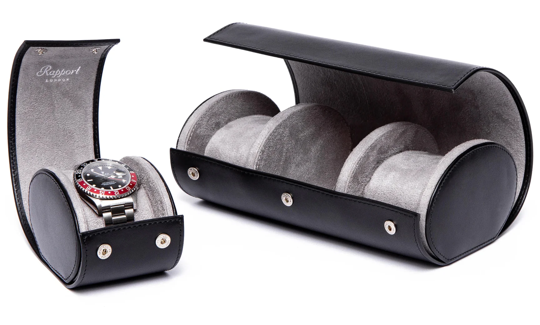 Rapport Watch Roll Hyde Park Black Three Watch - Image 2