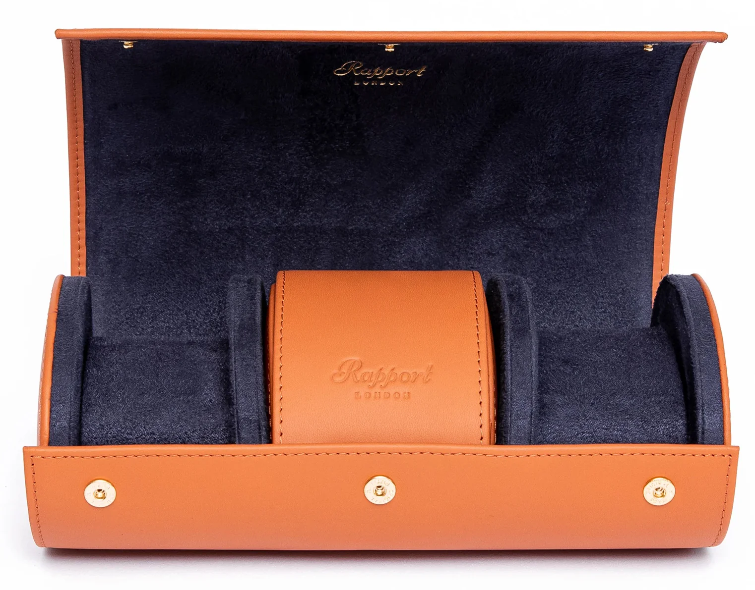 Rapport Watch Roll Hyde Park Tan Three Watch - Image 6