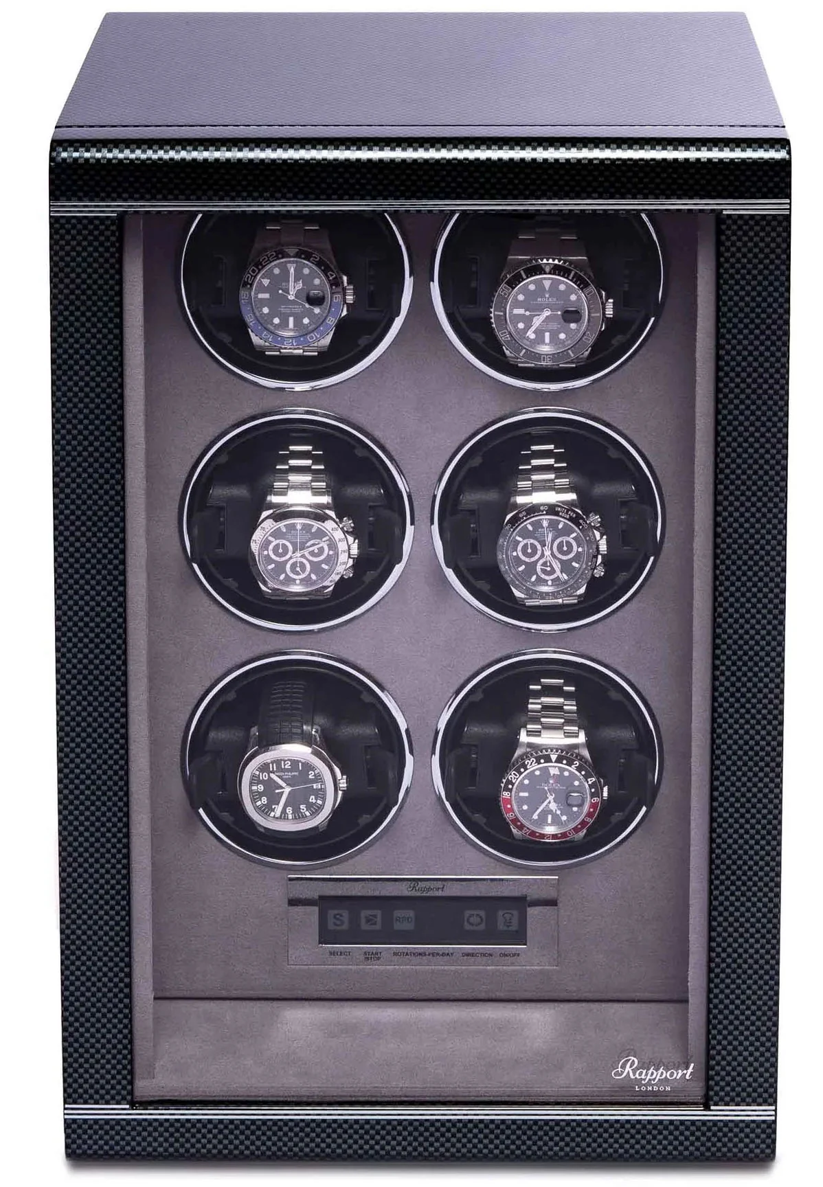Rapport Watch Winder Formula 6 Carbon Fibre - Image 5