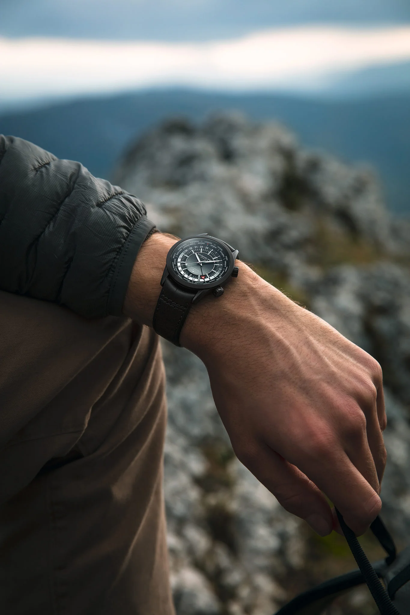 Raymond Weil Freelancer GMT Worldtimer Black D - Image 5