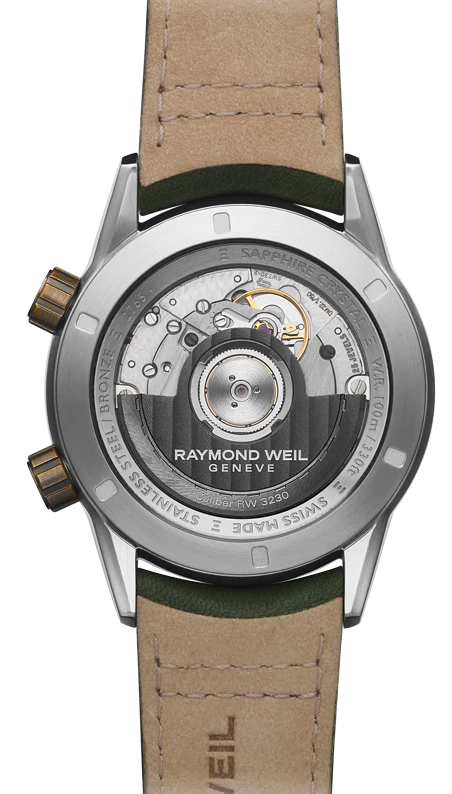 Raymond Weil Freelancer GMT Worldtimer Green D - Image 2