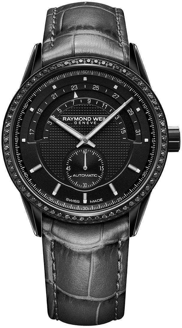 Raymond Weil Watch Freelancer Black Diamond Lady