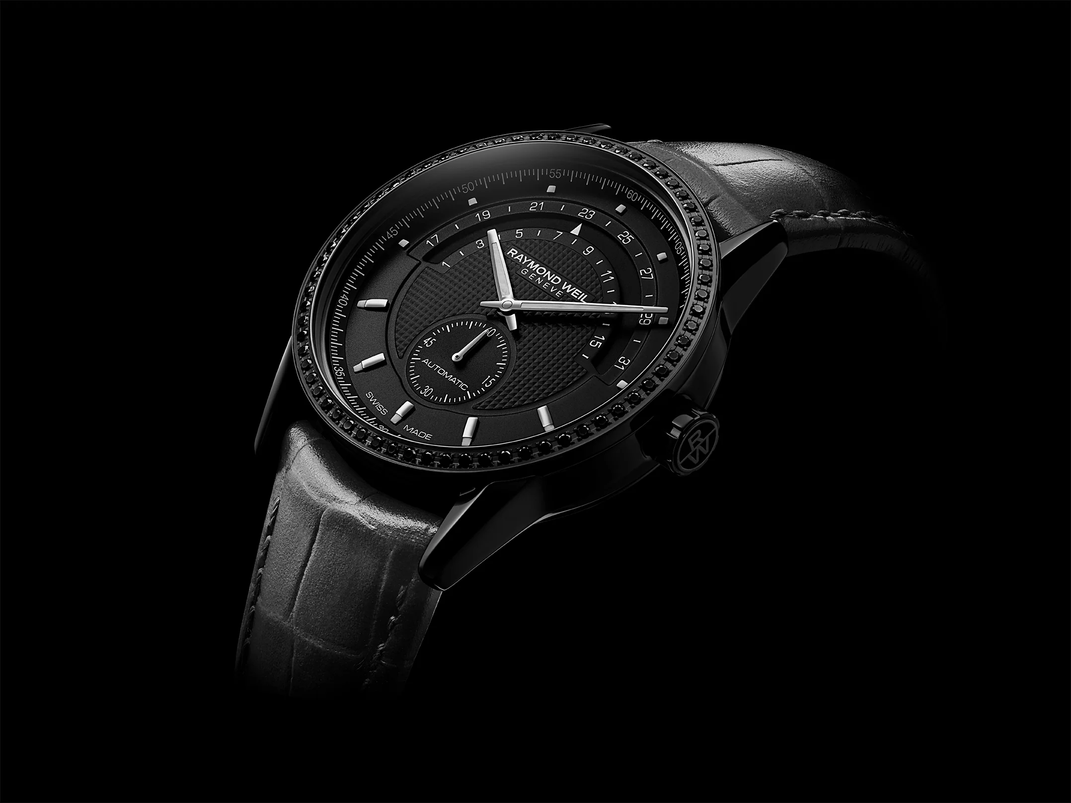 Raymond Weil Watch Freelancer Black Diamond Lady - Image 2