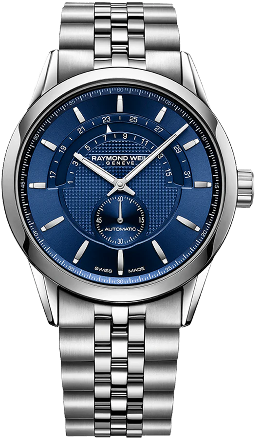 Raymond Weil Watch Freelancer Half Moon Opening Date Window D