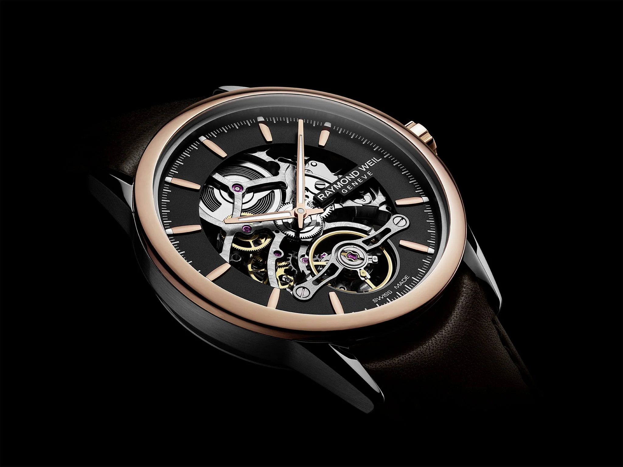 Raymond Weil Freelancer Skeleton RW1212 Watch - Image 2