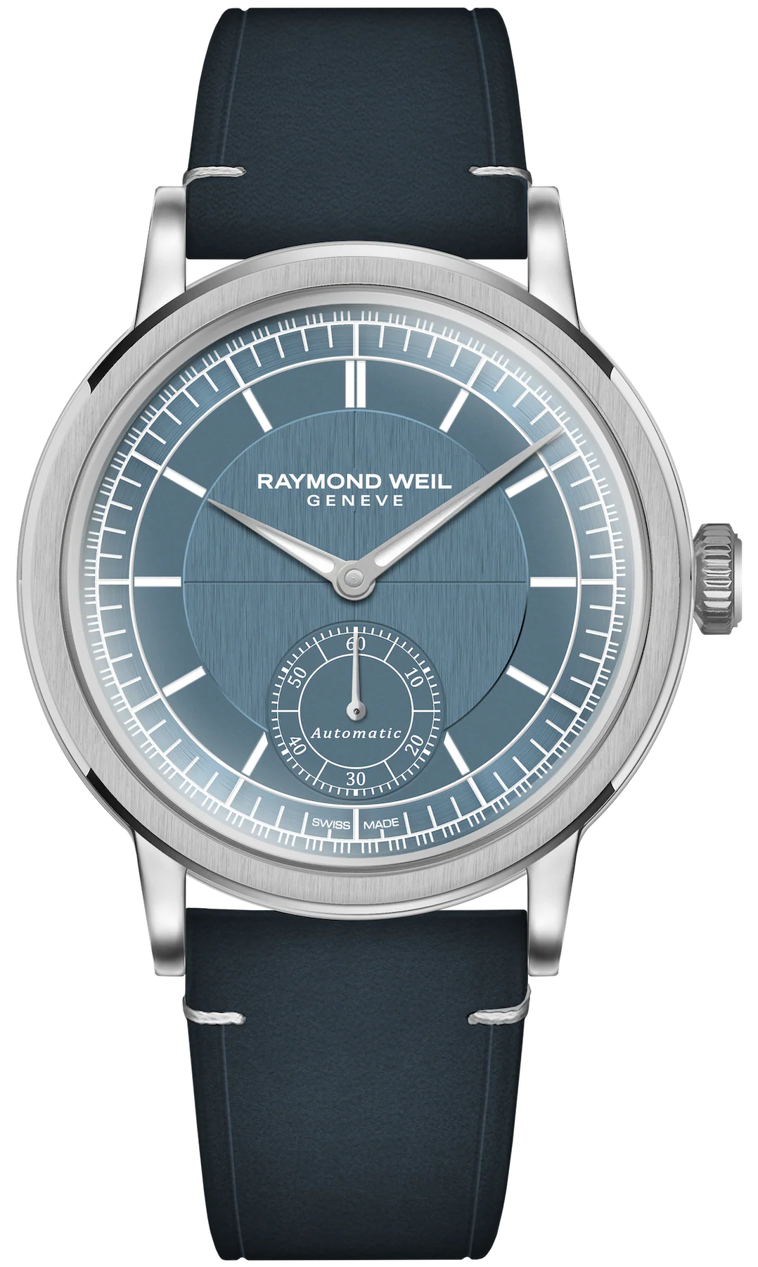 Raymond Weil Millesime Small Seconds Blue Denim Watch