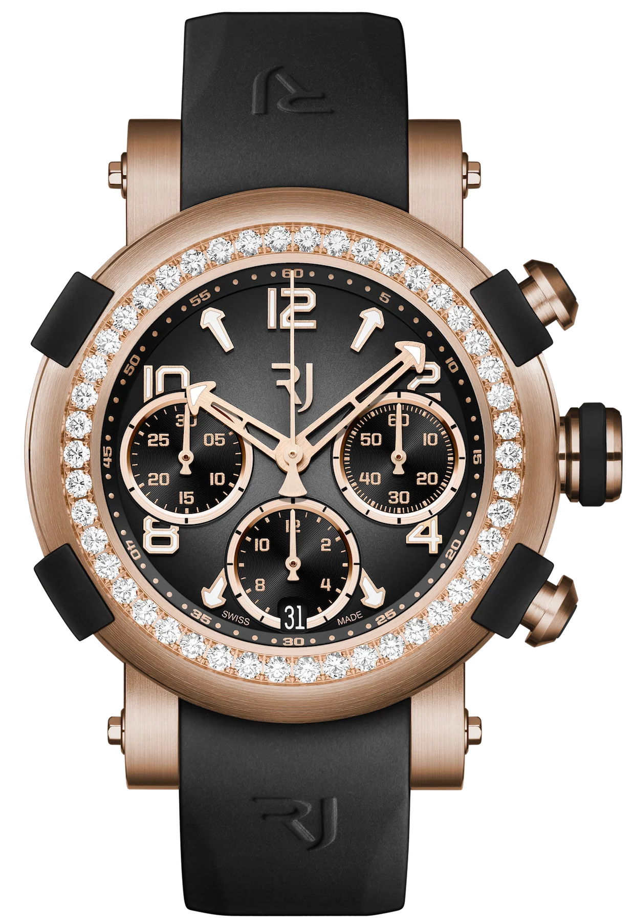 RJ Watches ARRAW Marine Gold Diamonds 42mm
