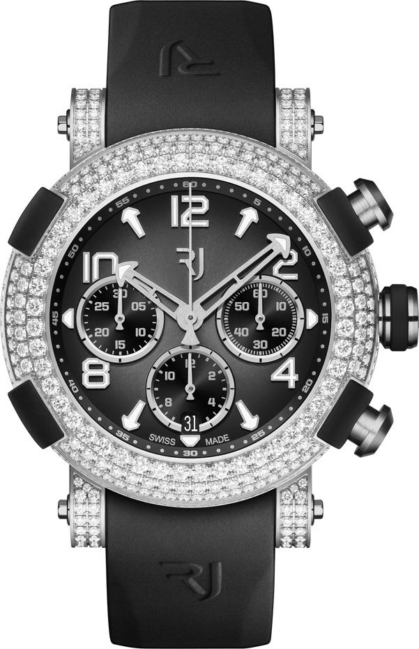 RJ Watches ARRAW Marine Titanium Full Diamonds 45mm