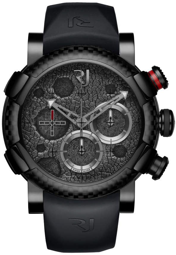 RJ Watches Moondust Black Carbon