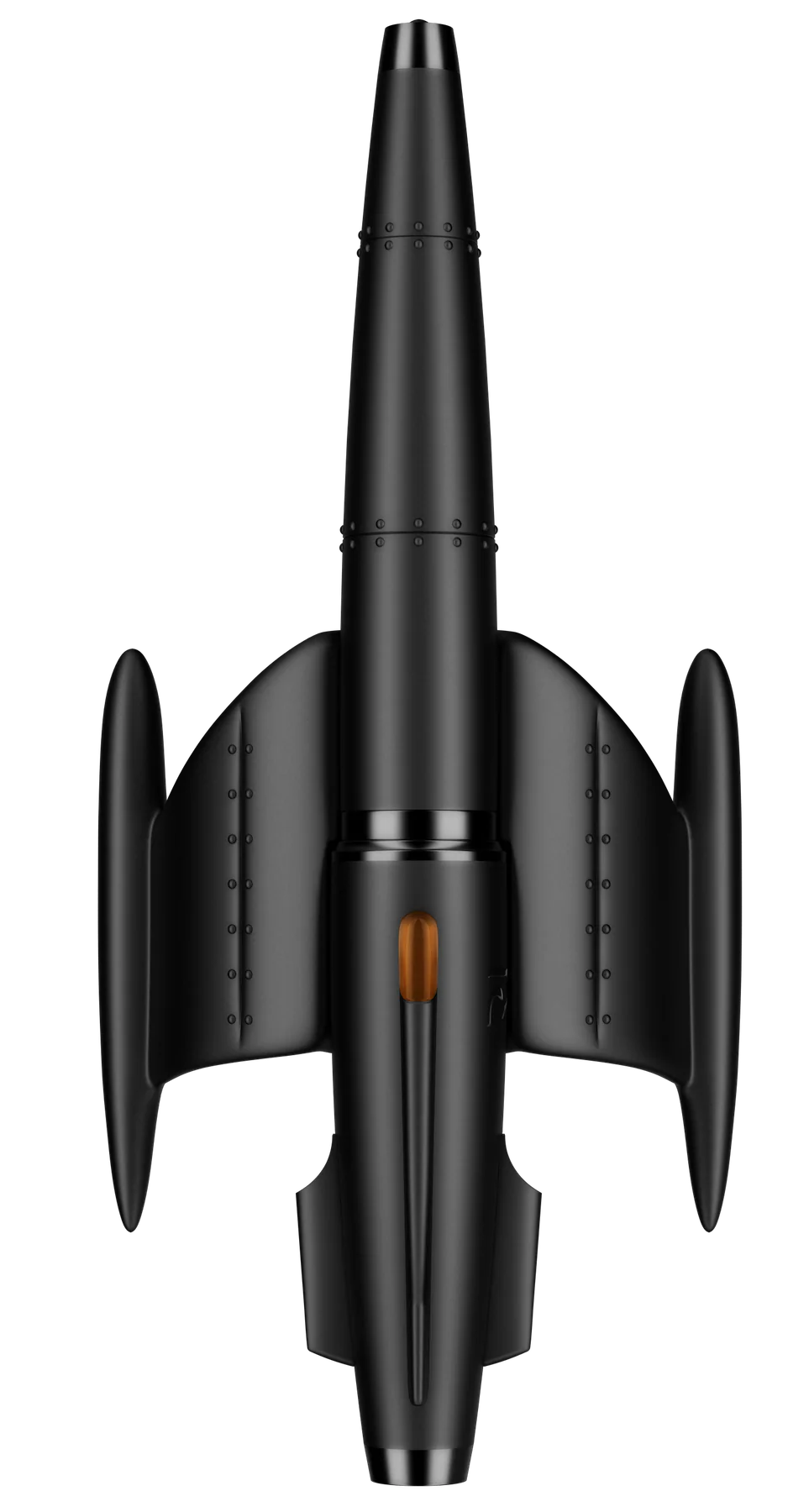 RJ Watches MoonFighter Fountain Pen Black