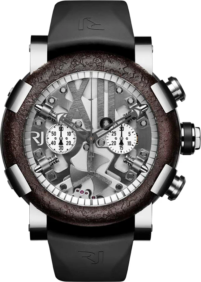 RJ Watches Steampunk Steel Rusted Metal