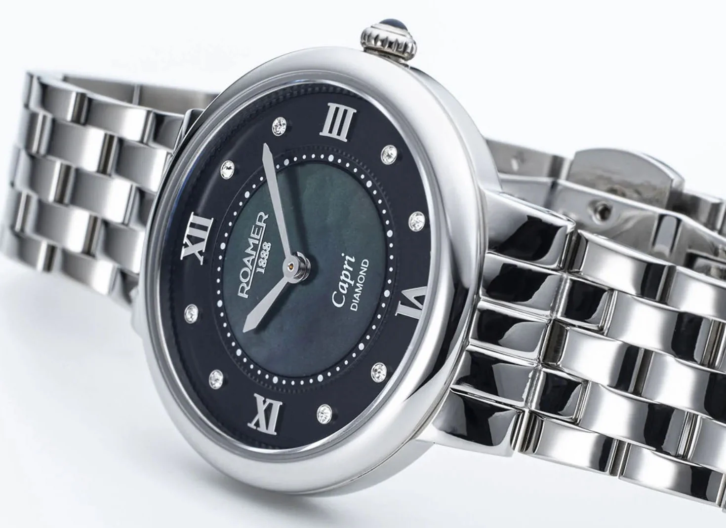 Roamer Capri Black MOP Watch - Image 2