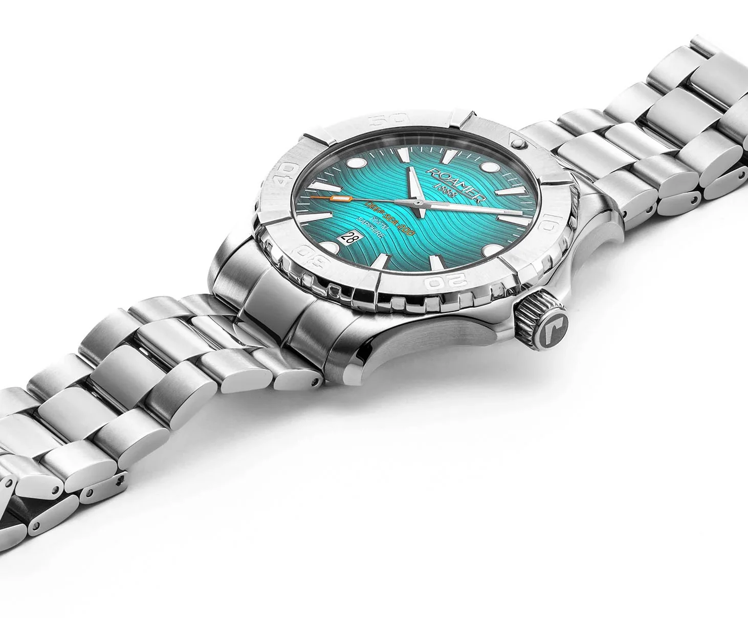 Roamer Deep Sea 200 Marine Blue Watch - Image 2