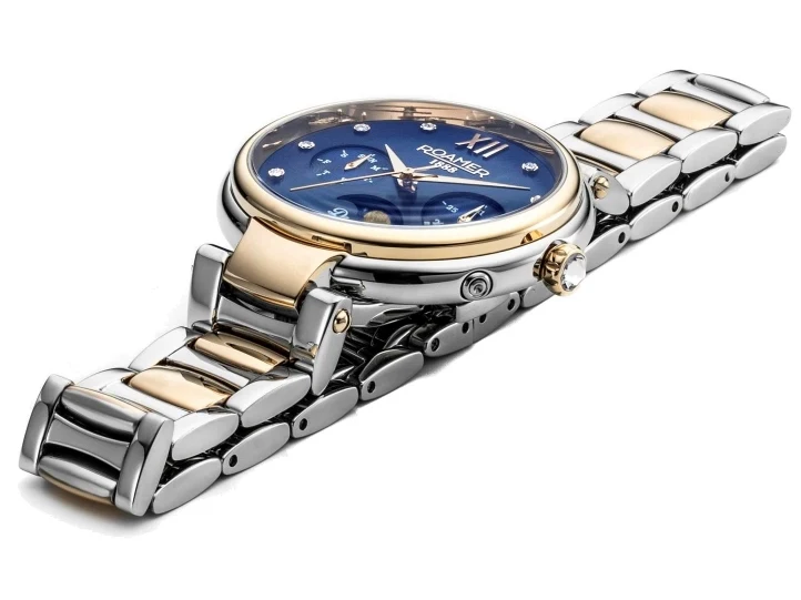 Roamer Watch Dreamline Blue MOP Moonphase - Image 3