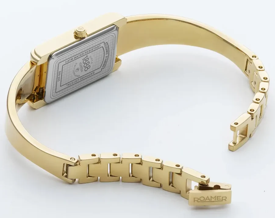 Roamer Elegance Diamond Champagne Watch - Image 2
