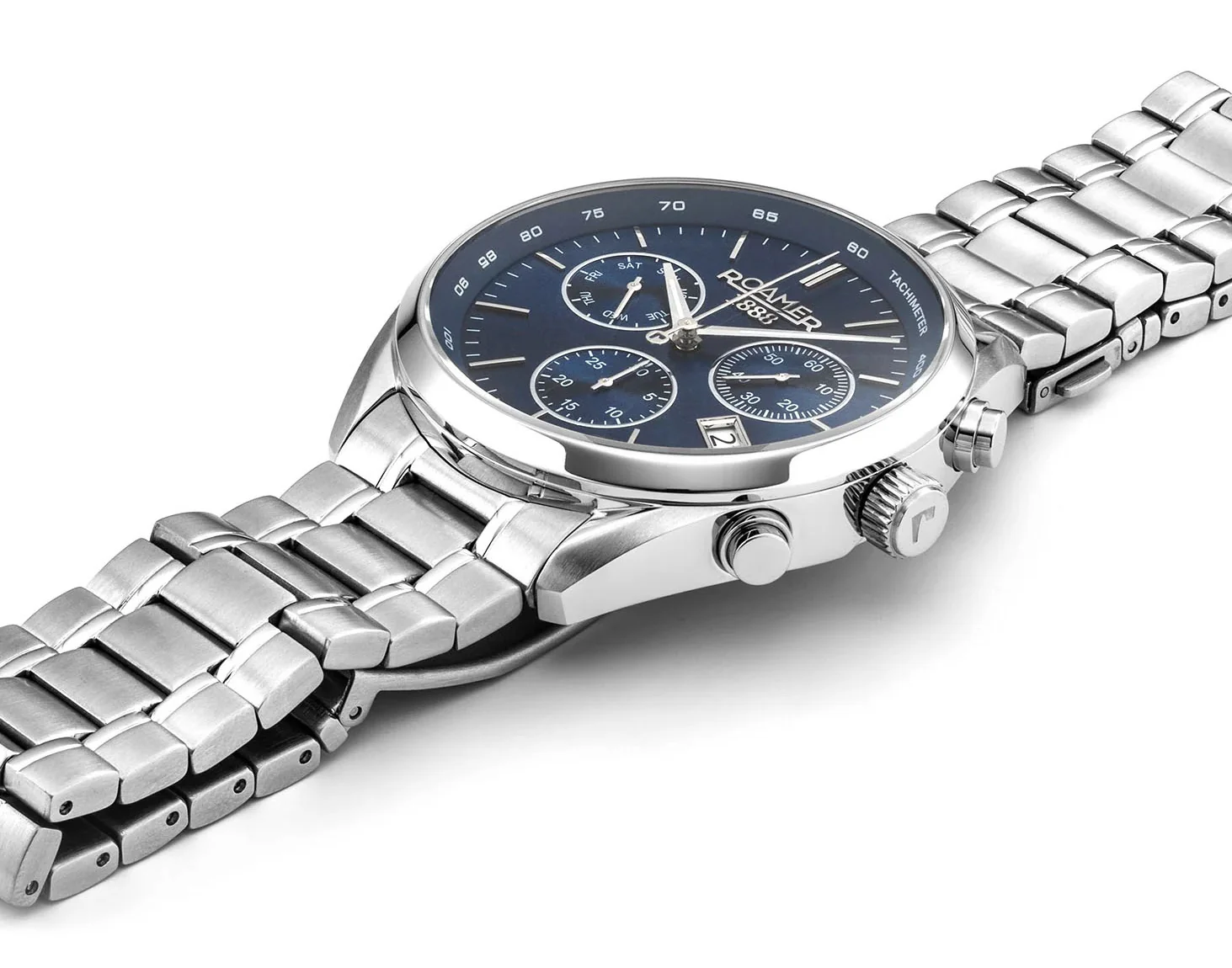 Roamer Pro Chrono Blue Watch - Image 2
