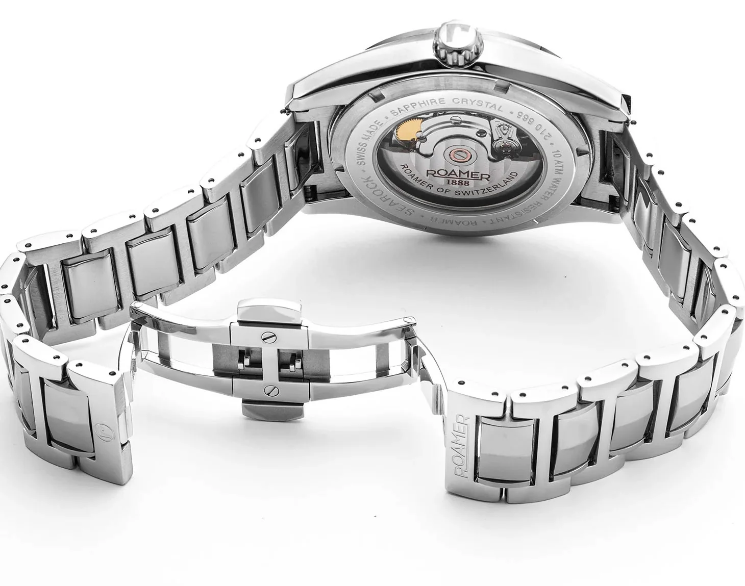 Roamer Searock Automatic Marine Blue Watch - Image 4