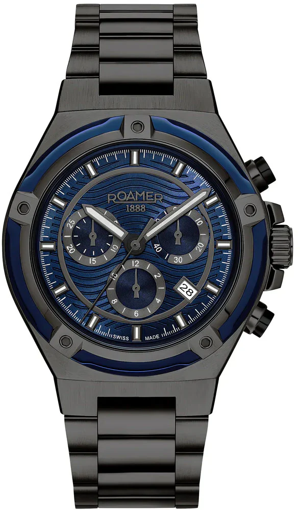 Roamer Watch Tempomaster Chrono Blue