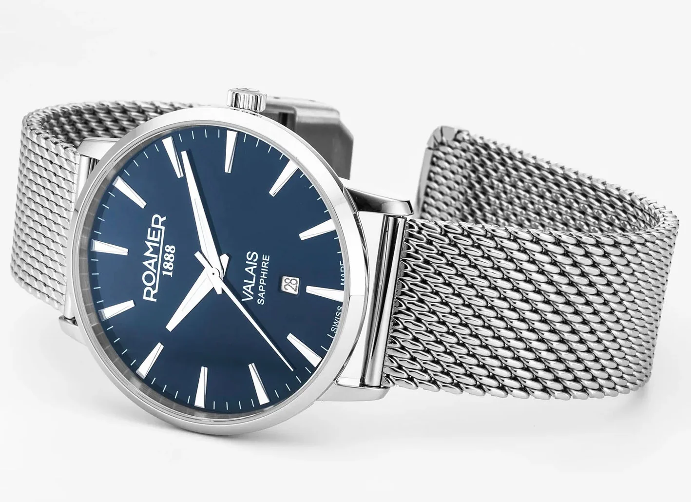 Roamer Valais Blue Gents Watch - Image 3