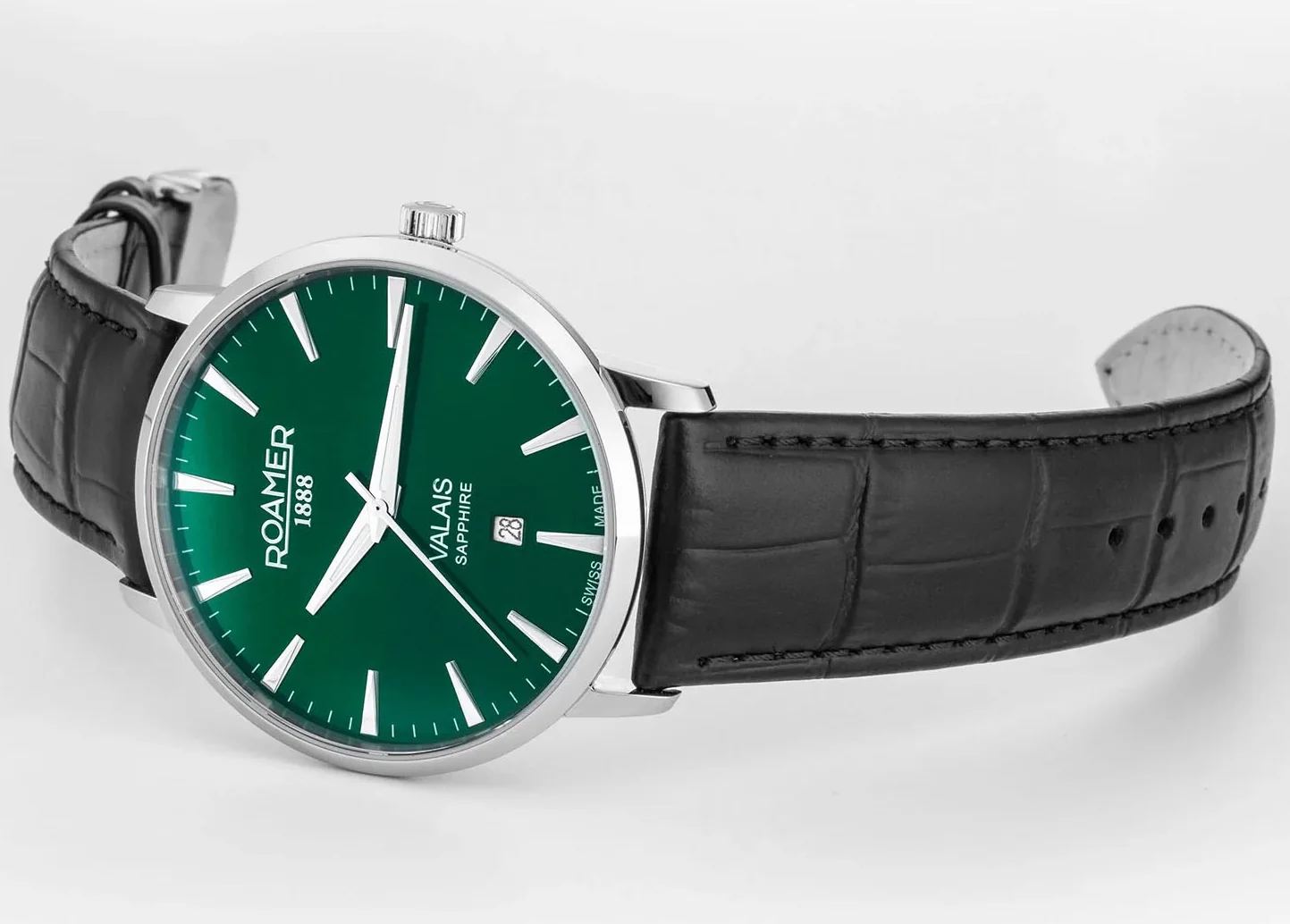 Roamer Valais Green Gents Watch - Image 5