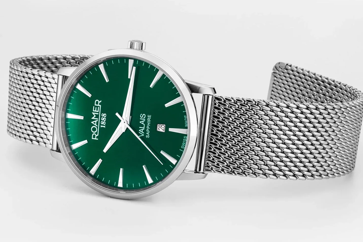 Roamer Valais Green Gents Watch - Image 6