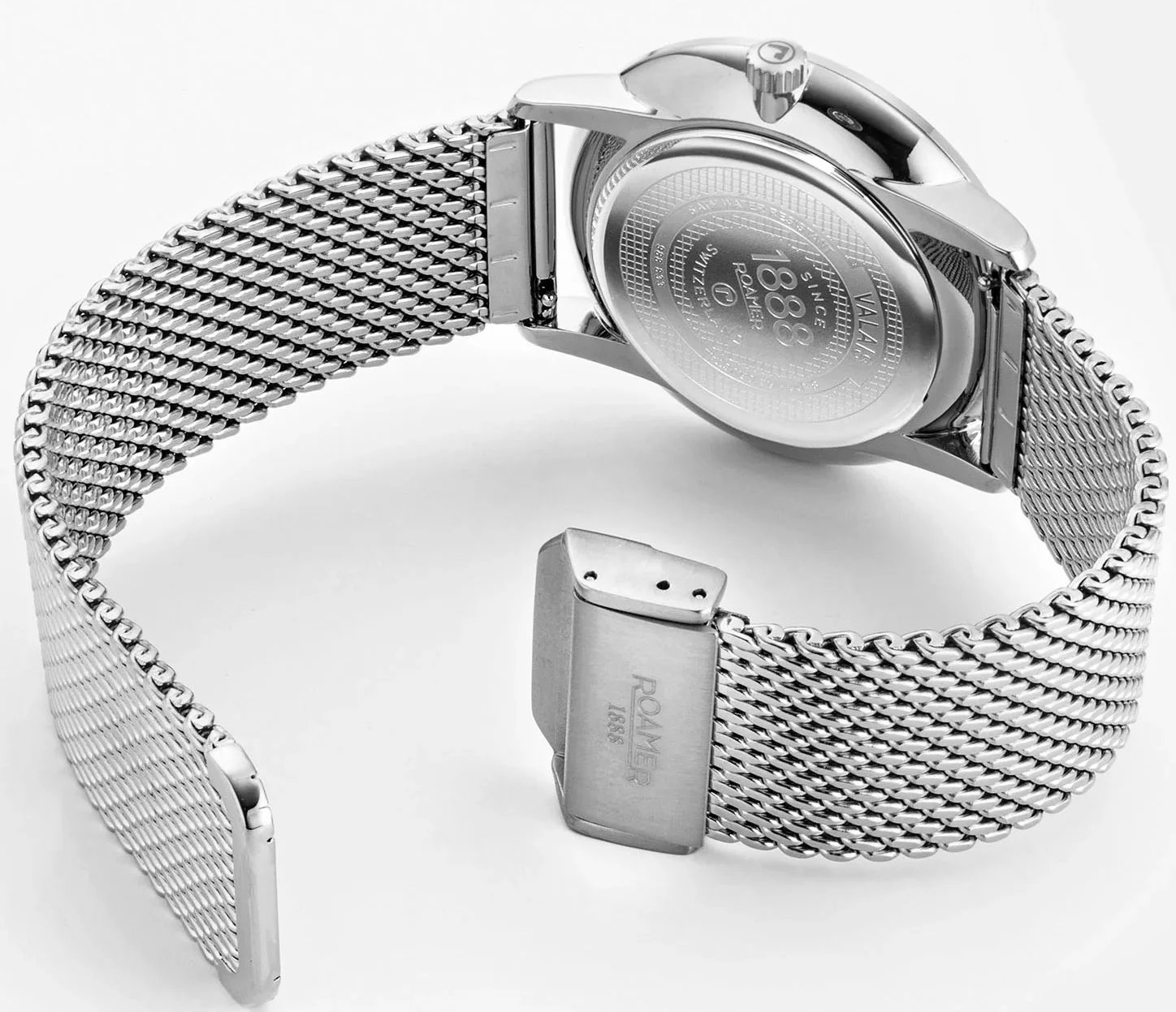 Roamer Valais Grey Gents Watch - Image 4