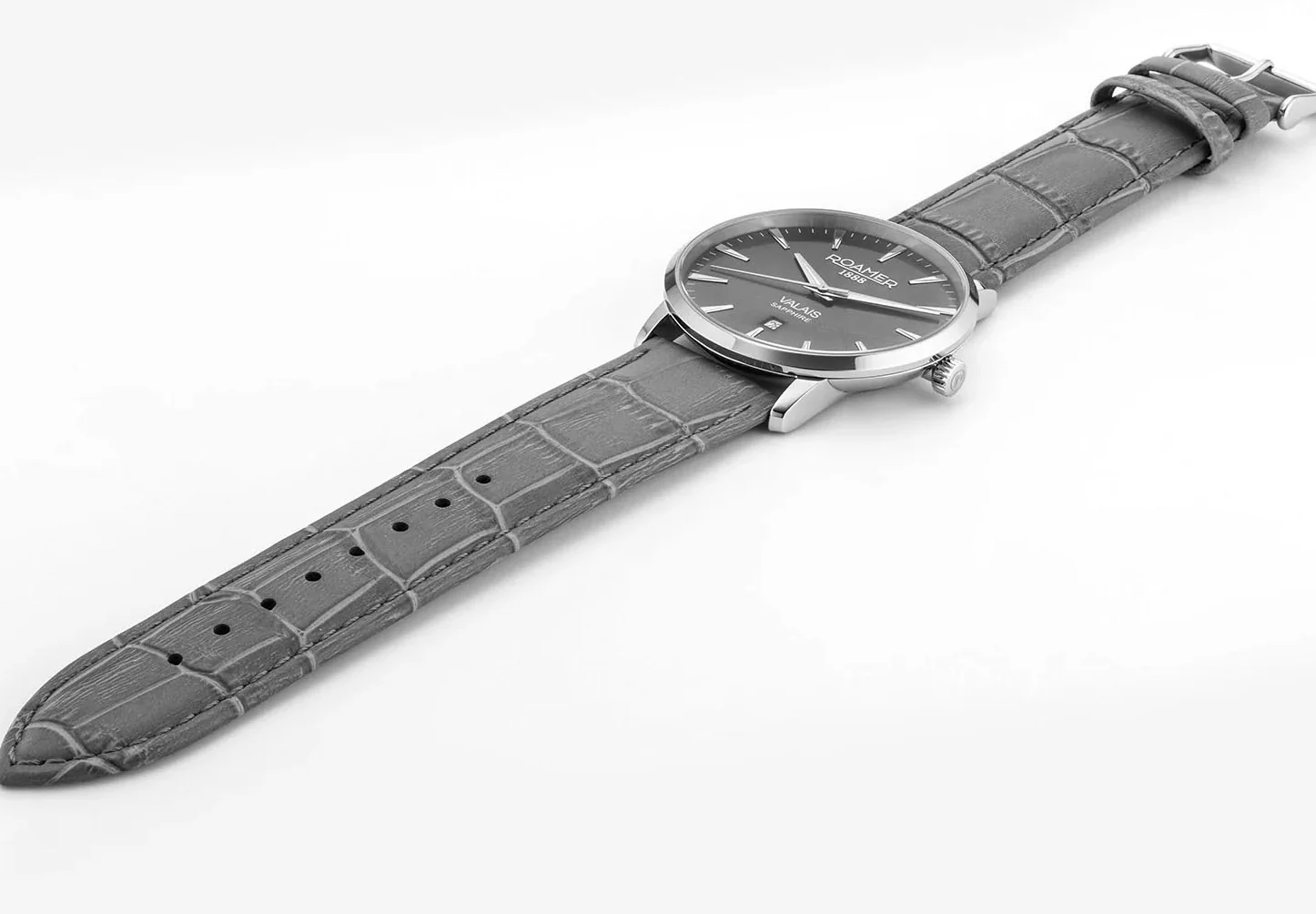 Roamer Valais Grey Gents Watch - Image 7