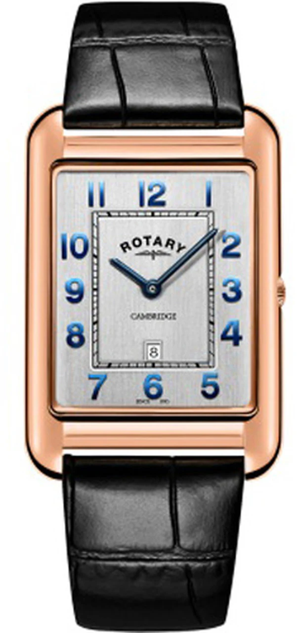 Rotary Watch Cambridge Rose Gold PVD Mens