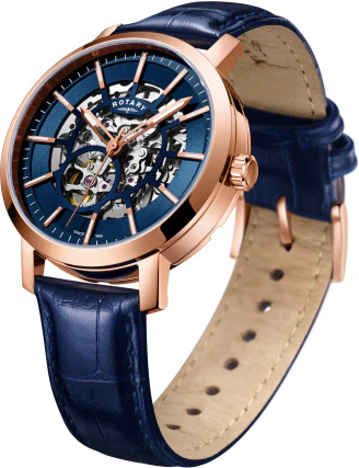 Rotary Greenwich Skeleton Rose Gold PVD - Image 2
