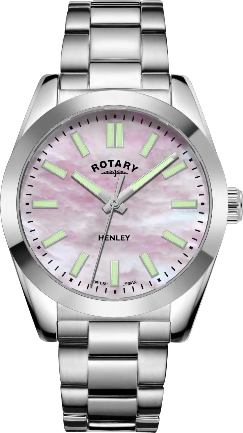 Rotary Henley 3 Hands Ladies