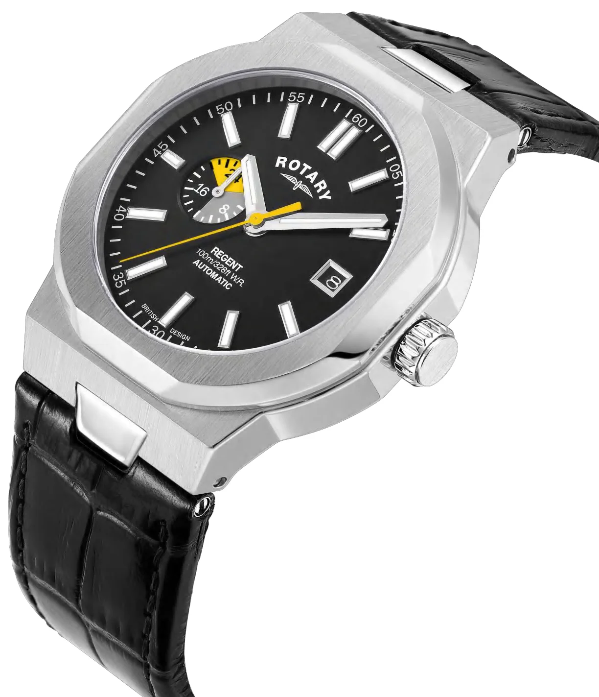 Rotary Watch Regent 24 Hour Subdial Mens - Image 2