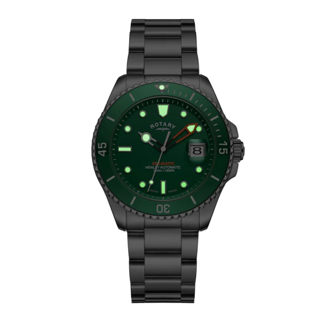 Rotary Watch Seamatic Green D - Image 2