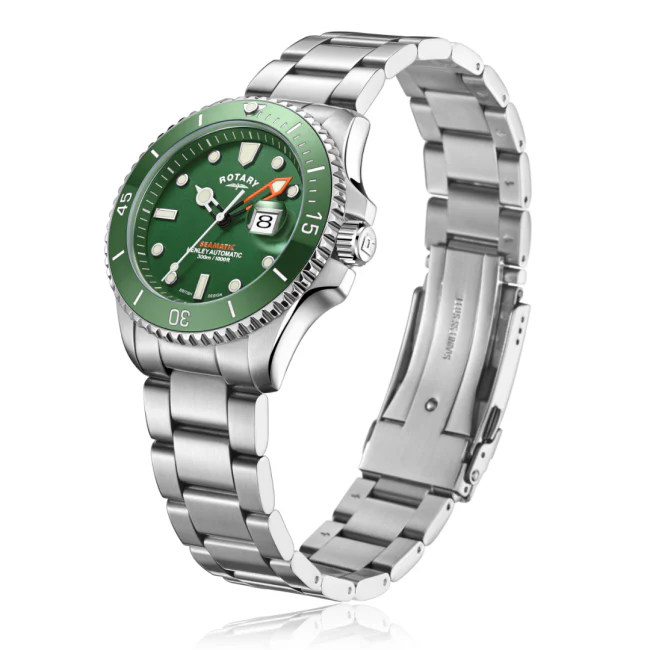 Rotary Watch Seamatic Green D - Image 5