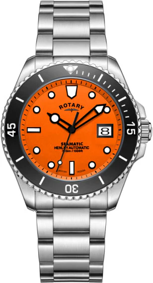 Rotary Watch Henley Seamatic Mens