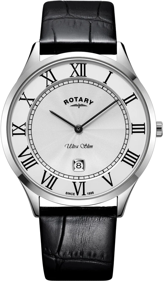 Rotary Watch Ultra Slim Mens