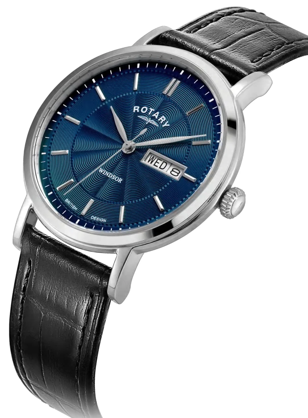 Rotary Watch Windsor 3 Hands Mens - Image 2