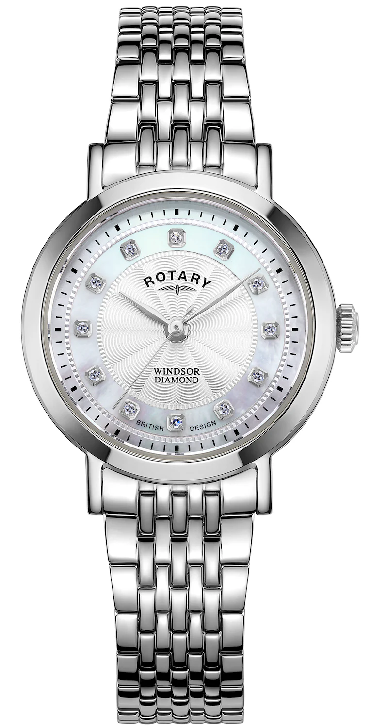 Rotary Windsor Diamond Ladies Watch