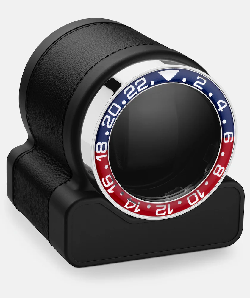 Scatola del Tempo Watch Winder Rotor One Black Pepsi Bezel