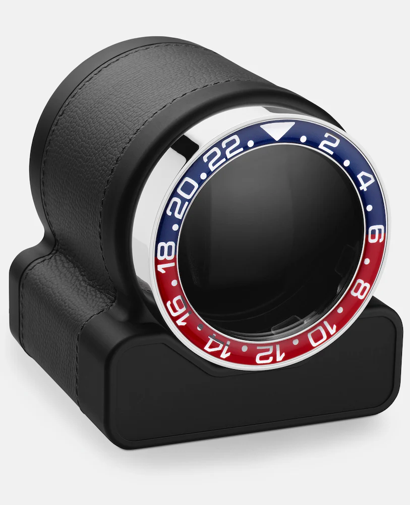Scatola del Tempo Watch Winder Rotor One Grey Pepsi Bezel